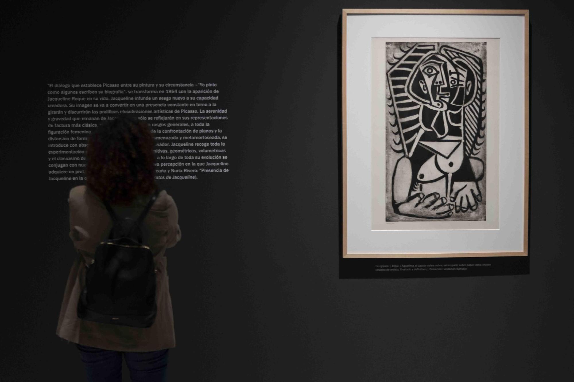 Picasso y la modelo