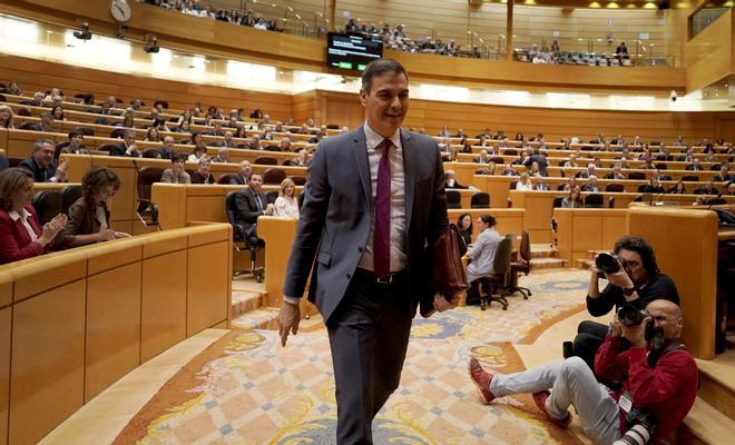 Sesión de control al Gobierno en el Senado.