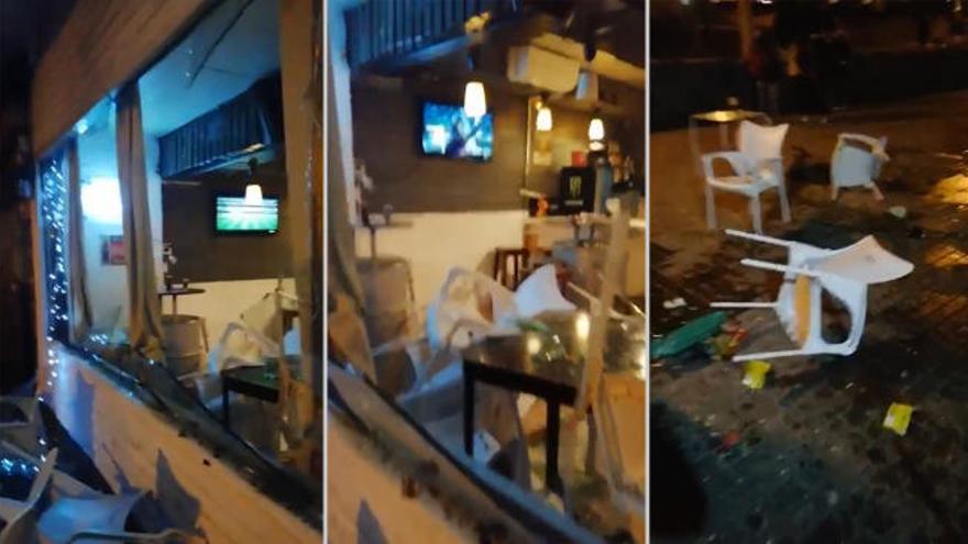 Detenido un Ultra Sur por destrozar un bar la noche del Real Madrid-Atlético