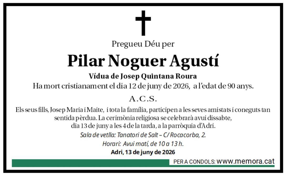 Pilar Noguer Agustí.