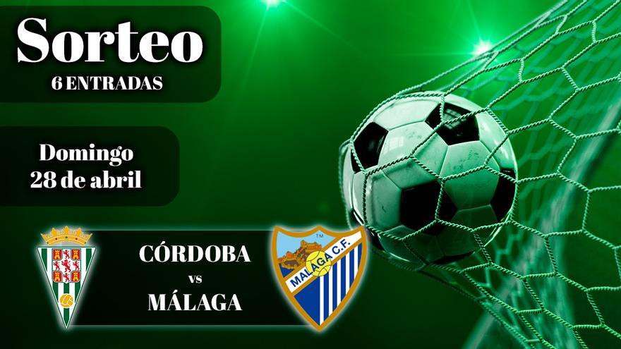 ¿Quieres asistir al partido Córdoba CF - Málaga? ¡Participa en el sorteo!