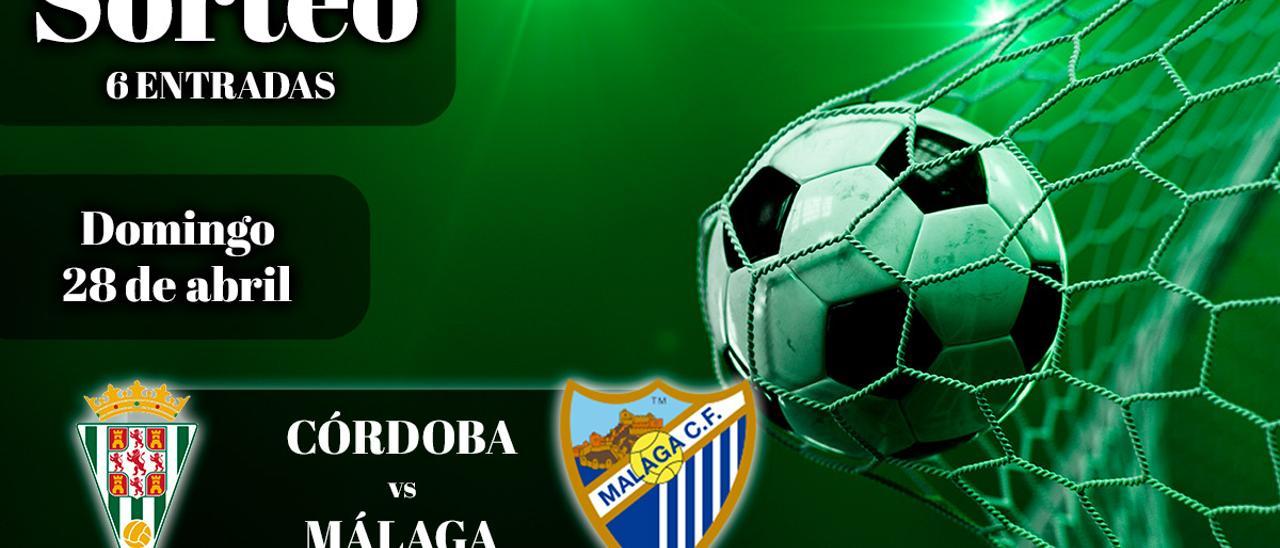 ¿Quieres asistir al partido Córdoba CF - Málaga? ¡Participa en el sorteo!