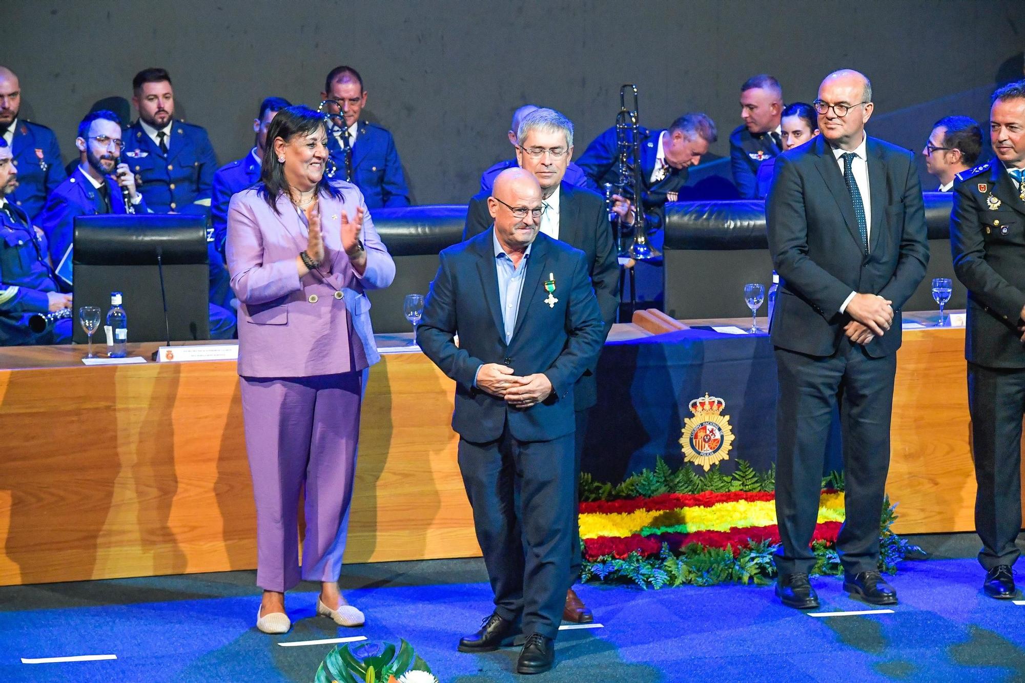 Acto del Día de la Policía en San Bartolomé de Tirajana