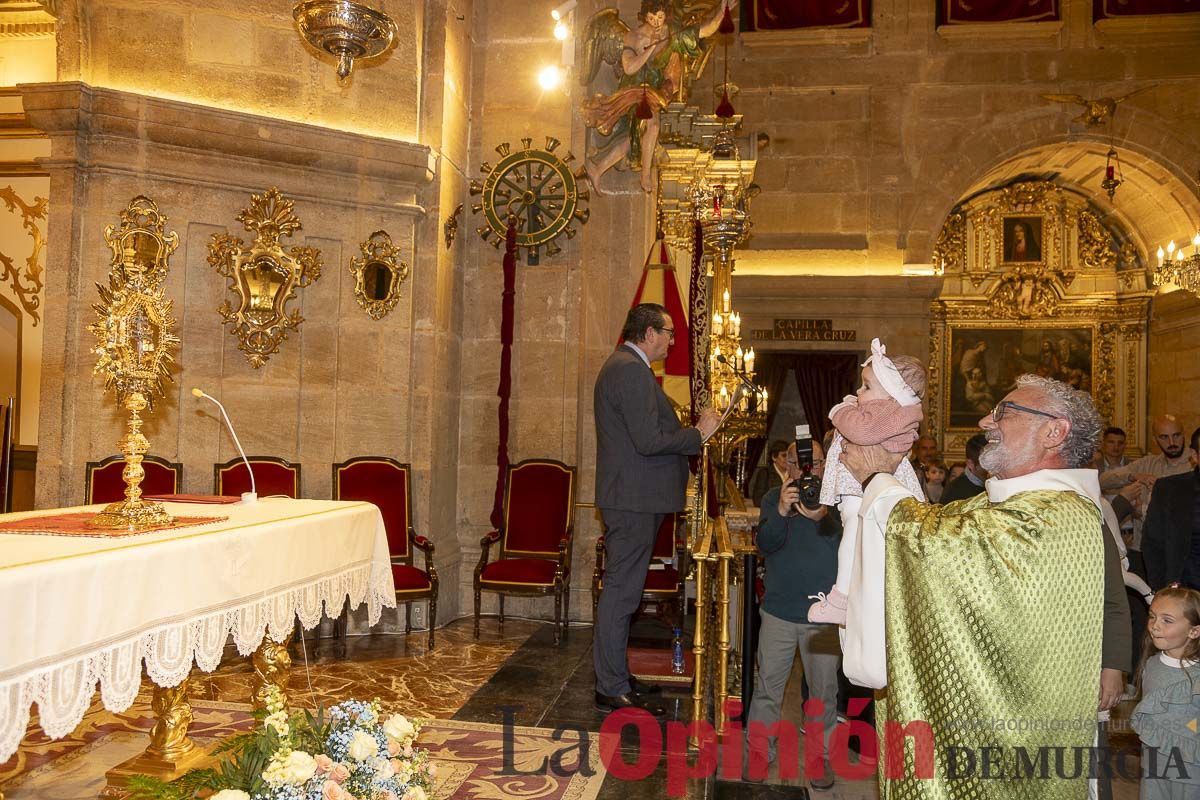 Presentación a la Vera Cruz de Caravaca de los niños nacidos en 2023