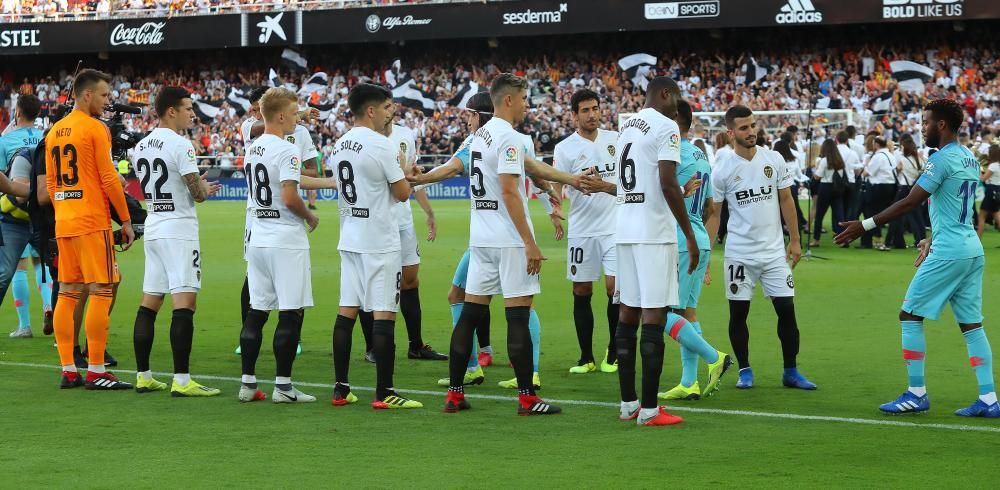 Valencia CF - Atlético de Madrid, en imágenes