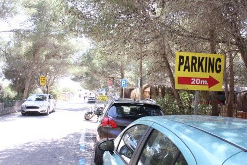 Parkplatz-Probleme am Es Trenc