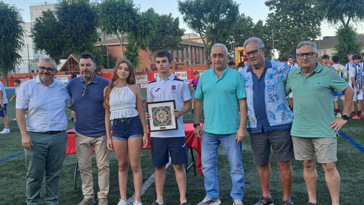 La entrega de los trofeos patrocinados por Azulejos Tarín