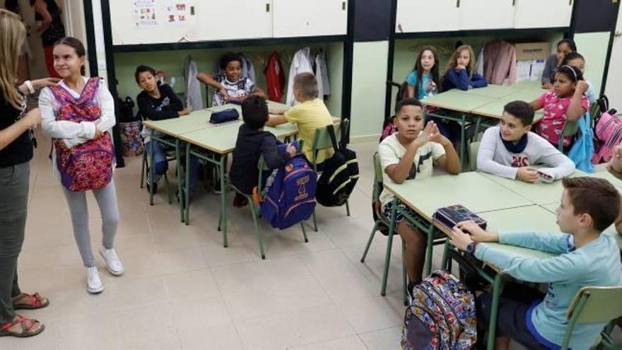 Alumnes de l&#039;escola Cassià Costal de Girona, en imatge d&#039;arxiu.