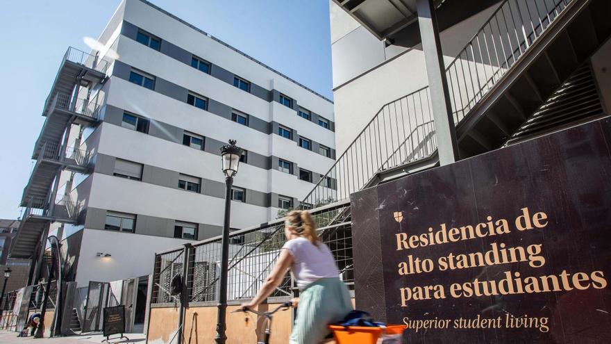 Residencia de estudiantes Collegiate, situada en el Cabanyal.