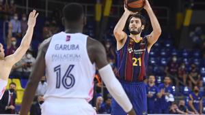 Abrines, en acción en la pasada final de la ACB