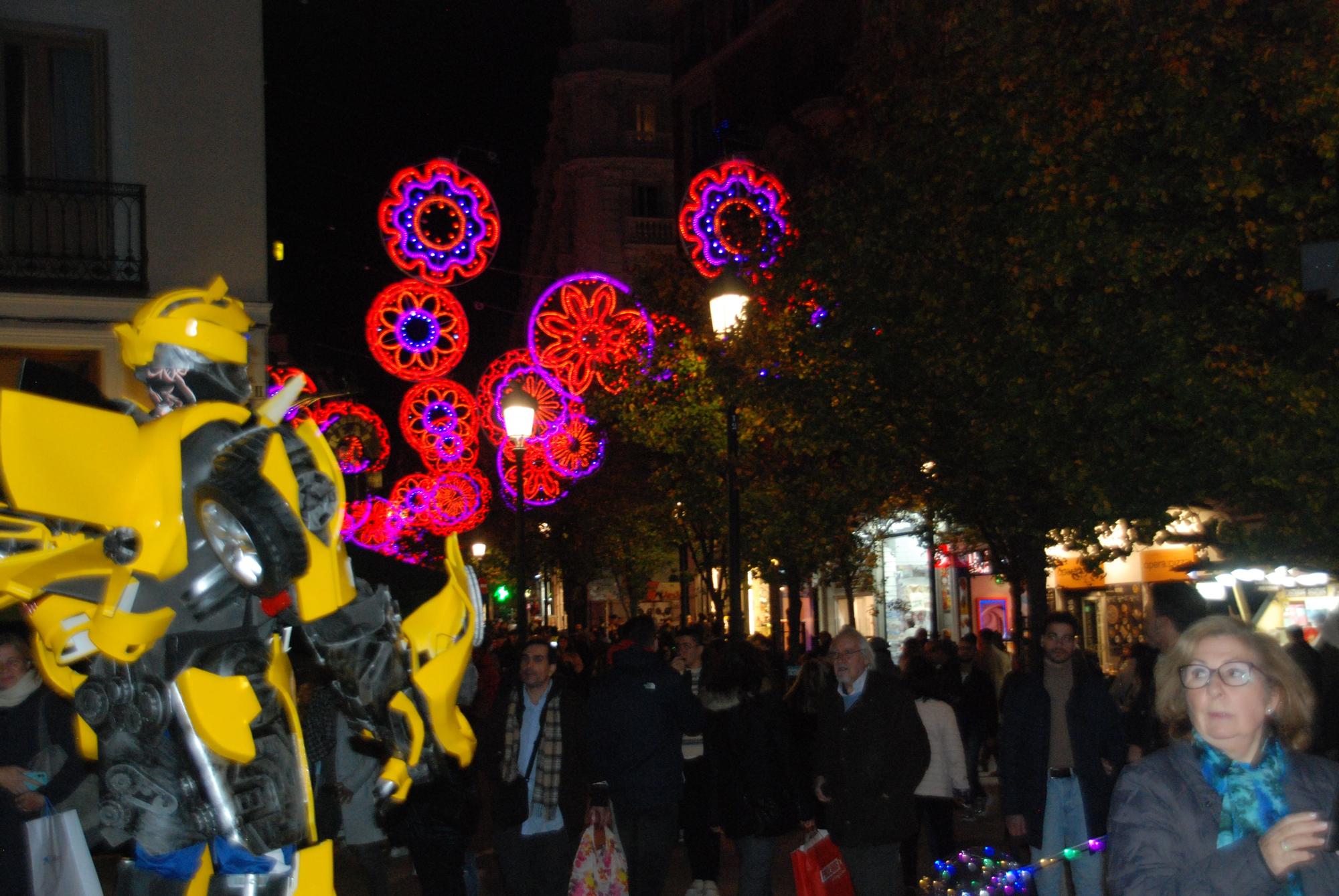 En imágenes: así son las luces de Navidad en Madrid