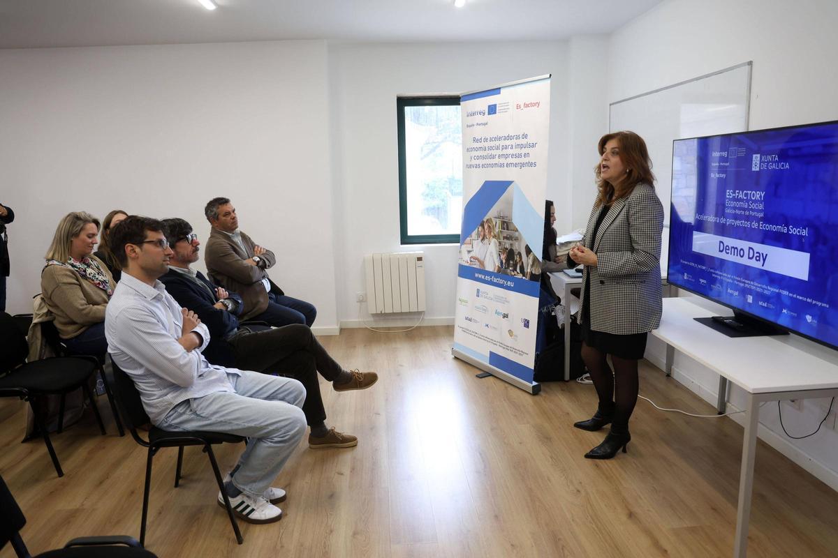 Un momento de la jornada celebrada en el pazo de Vista Real.