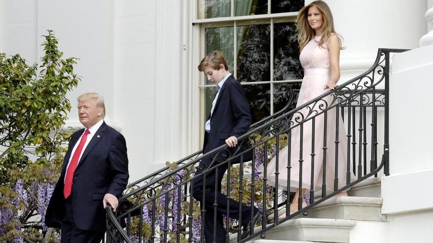 Melania Trump, protagonista de la carrera de huevos de Pascua en la Casa Blanca