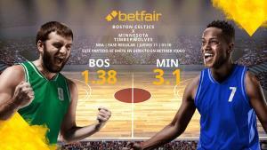 Boston Celtics vs. Minnesota Timberwolves: horario, TV, estadísticas, clasificación y pronósticos