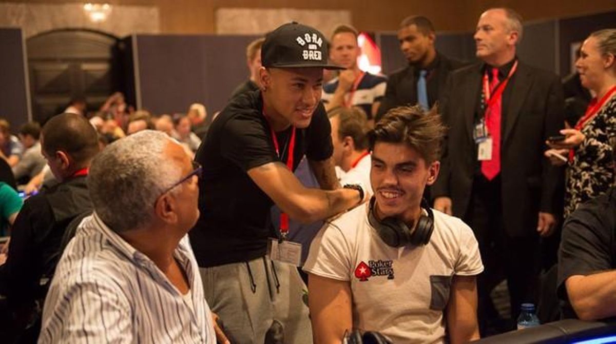 {fimediobarcelona} 21 08 2014 {neymar} visita el torneig {de150821201920} {fimediobarcelona} 21 08 2014 {neymar} visita el torneig {de150821201920}