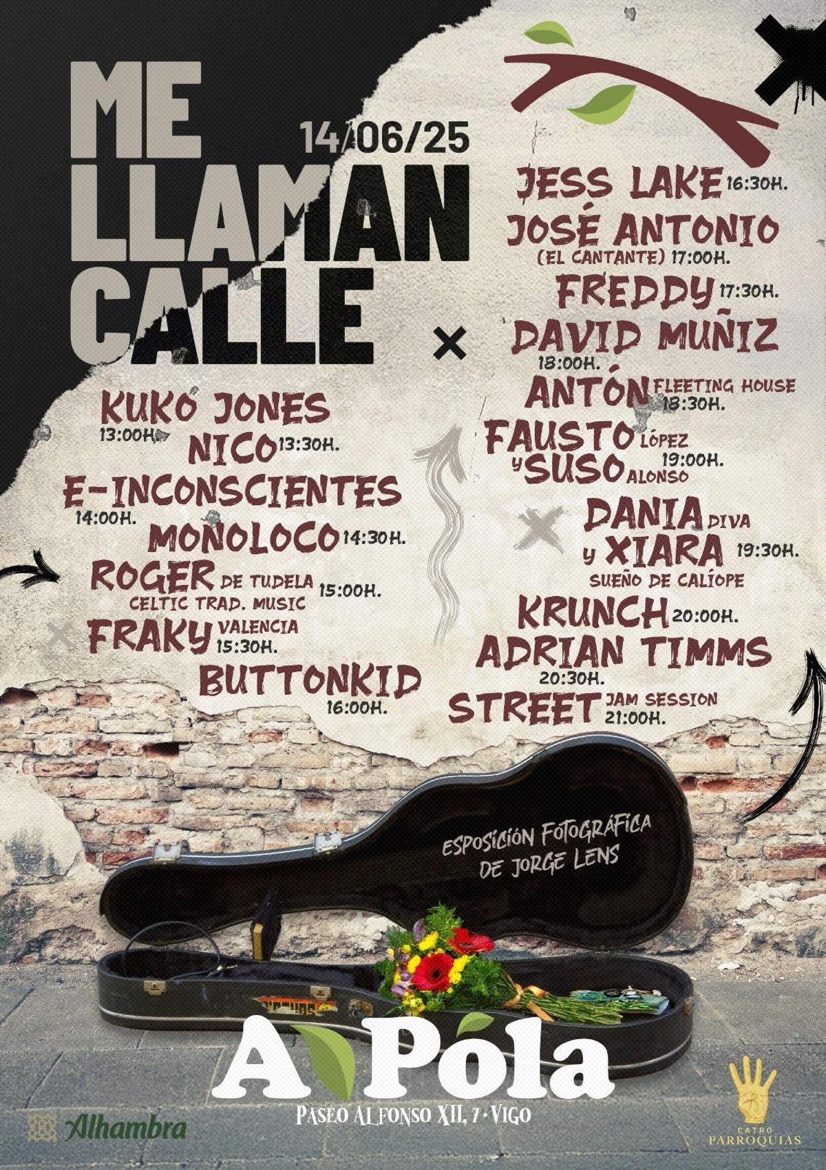 El cartel del evento.