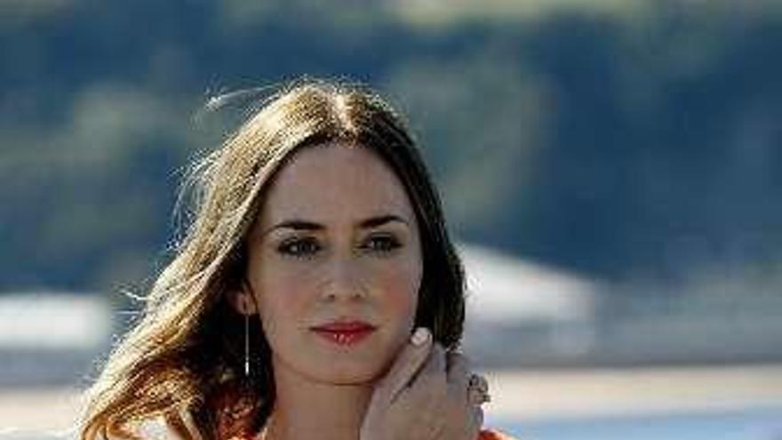 La actriz Emily Blunt.