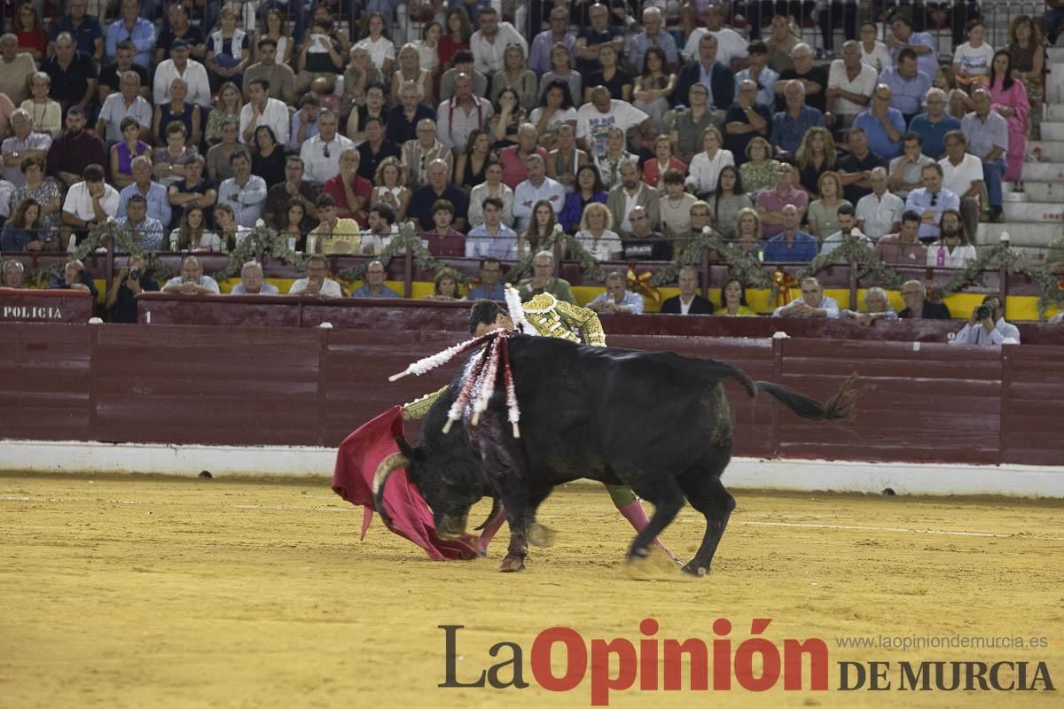 Cuarta corrida en la Feria Taurina de Murcia (Castella, Manzanares y Ureña)