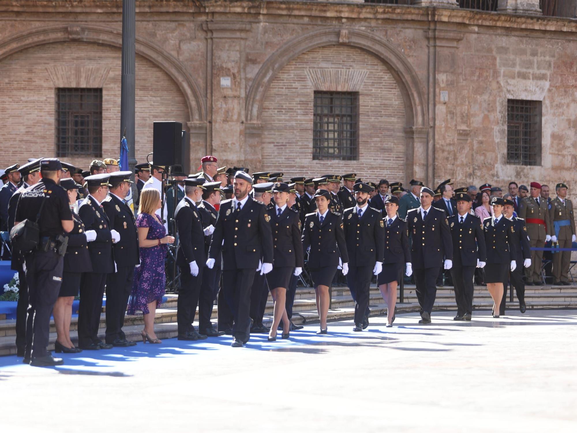 La Policía Nacional de Valencia celebra el Día de los Santos Ángeles Custodios