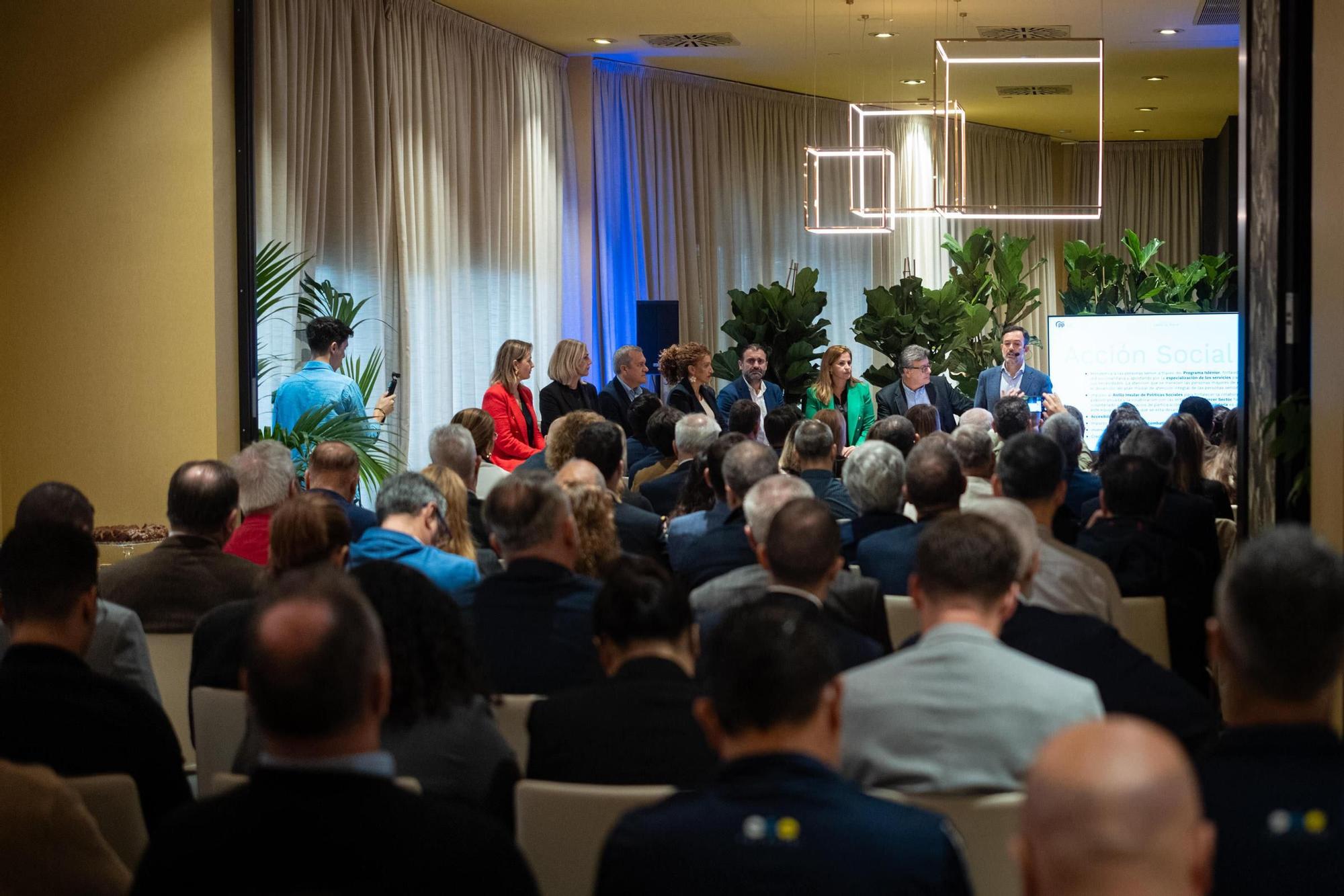 El Partido Popular presenta las líneas estratégicas del presupuesto del Cabildo de Tenerife.