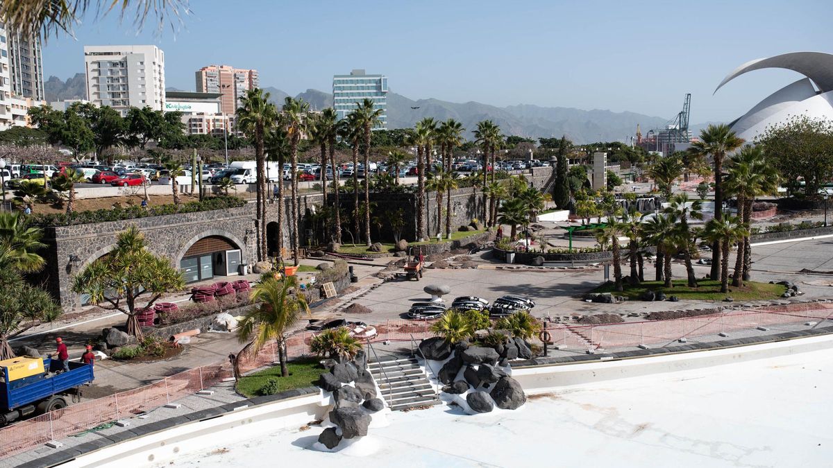 Obras en el Parque Marítimo