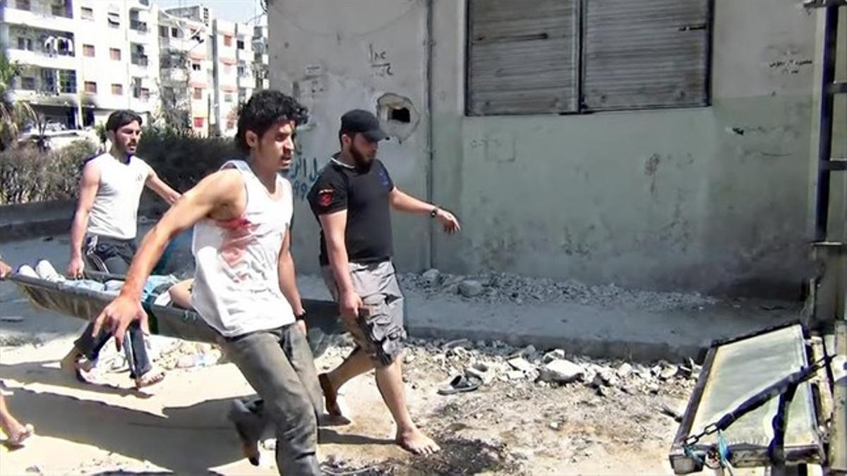 Imagen del  documental premiado 'Return to Homs'