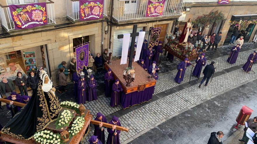 La procesión de La Soledad llena de emoción la alborada maliayesa