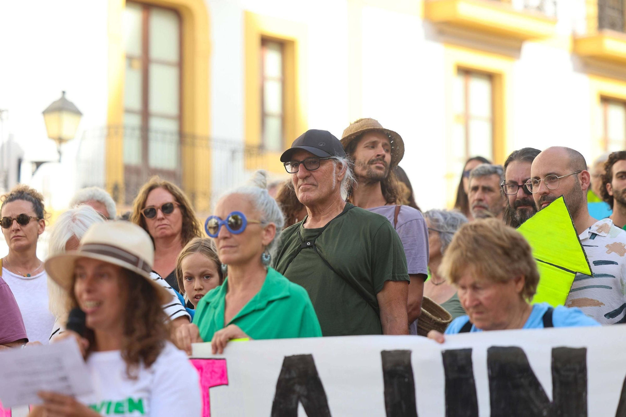 Manifestación contra la masificación turística en Ibiza