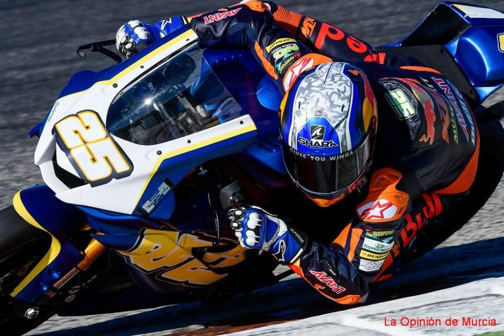 Pilotos del Mundial de MotoGP en Cartagena