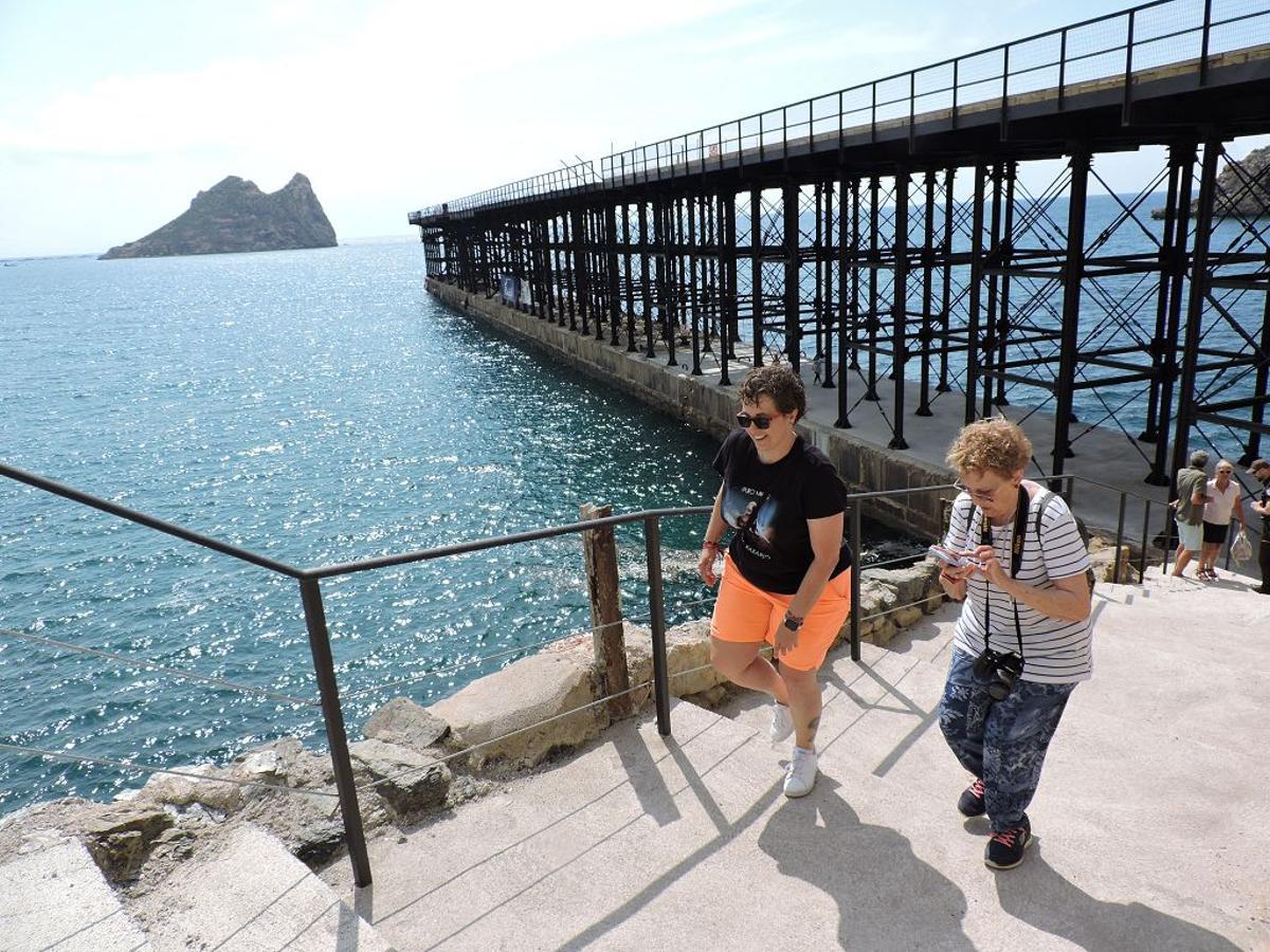 La restauración del Embarcadero de Hornillo de Águilas, en imágenes