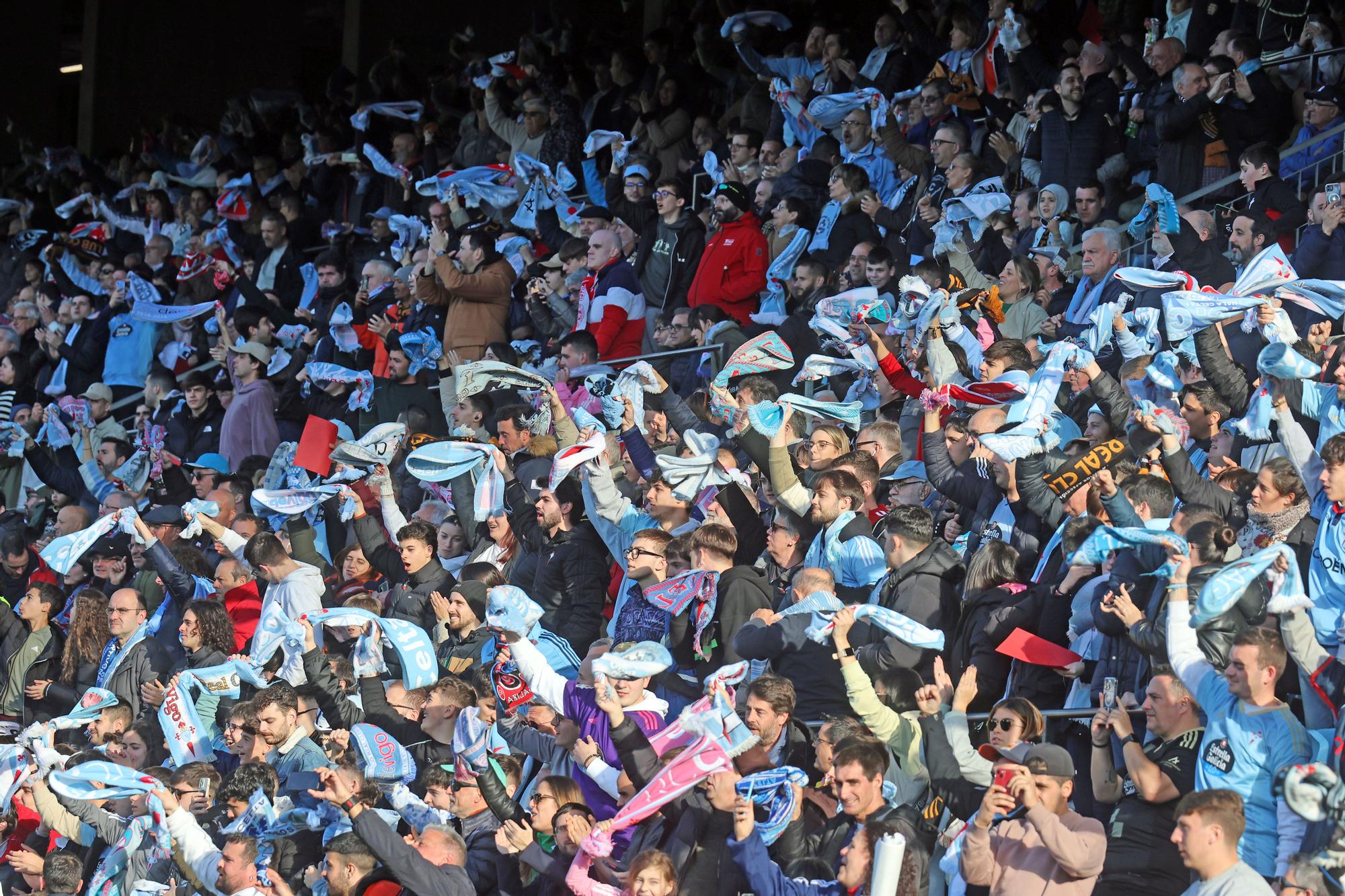 Las mejores imágenes del Celta-Valladolid (3-0)