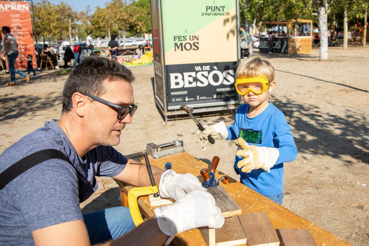 La fiesta de Va de Besòs, en el Parc del Litoral del Besòs