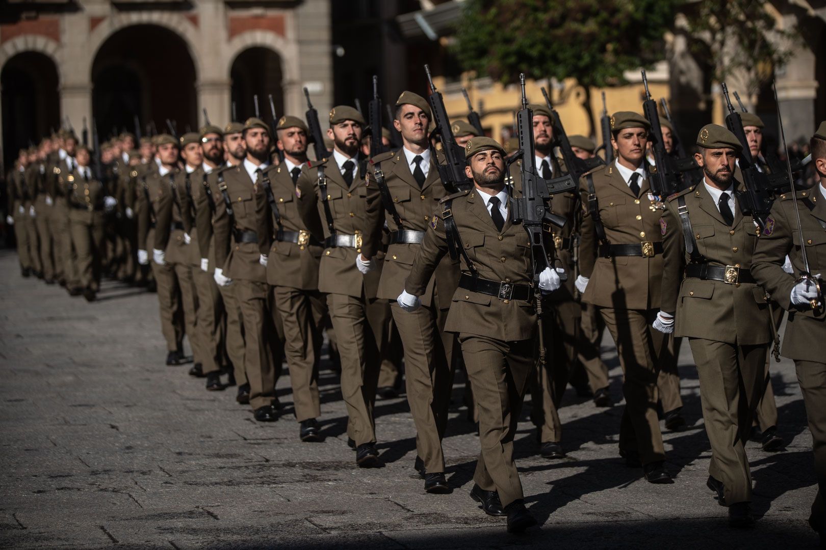 GALERÍA | La jura de bandera para civiles, en imágenes