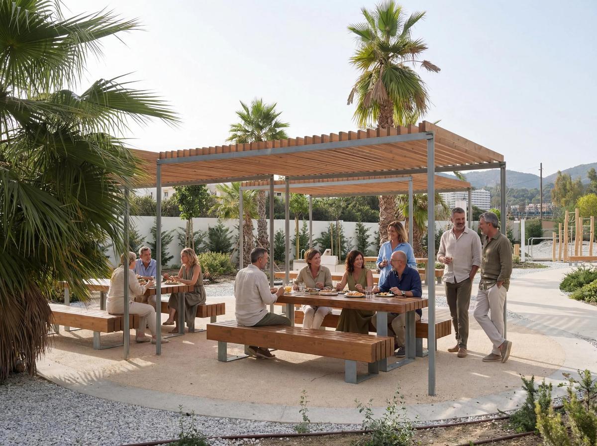 Kora Olea está diseñada también para vivir en comunidad.