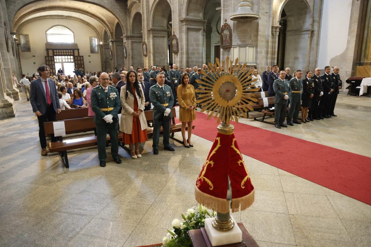 La misa se celebró en el convento de San Francisco.