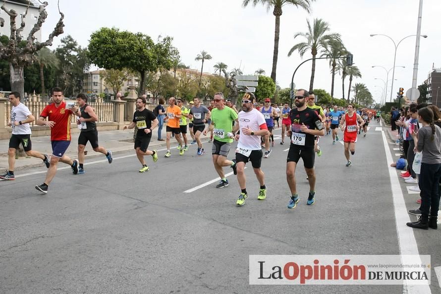 Media Maratón de Murcia: paso por la Avenida del Infante