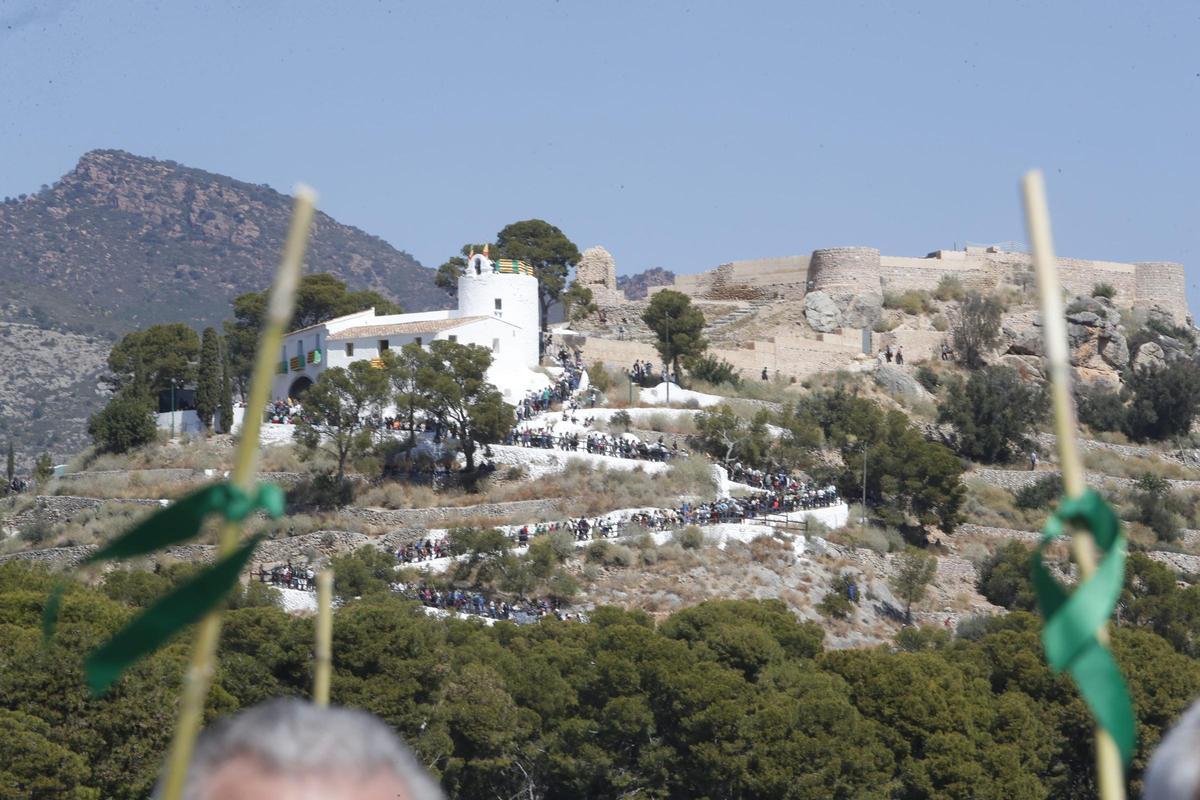 Imagen de la Romeria a la ermita de la Magdalena el tercer domingo de Cuaresma.
