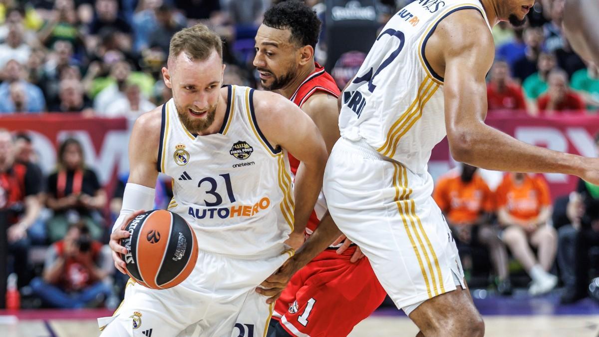 Dzanan Musa, héroe del Madrid ante Olympiacos
