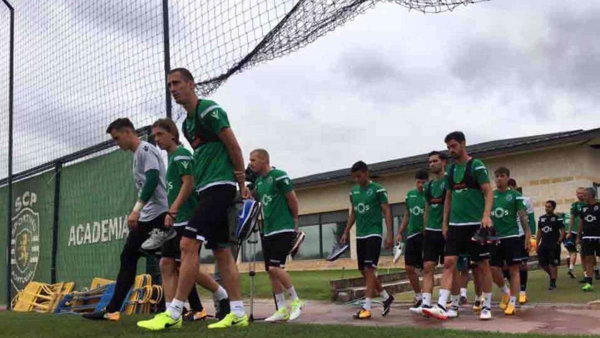 Mathieu se entrena en Portugal