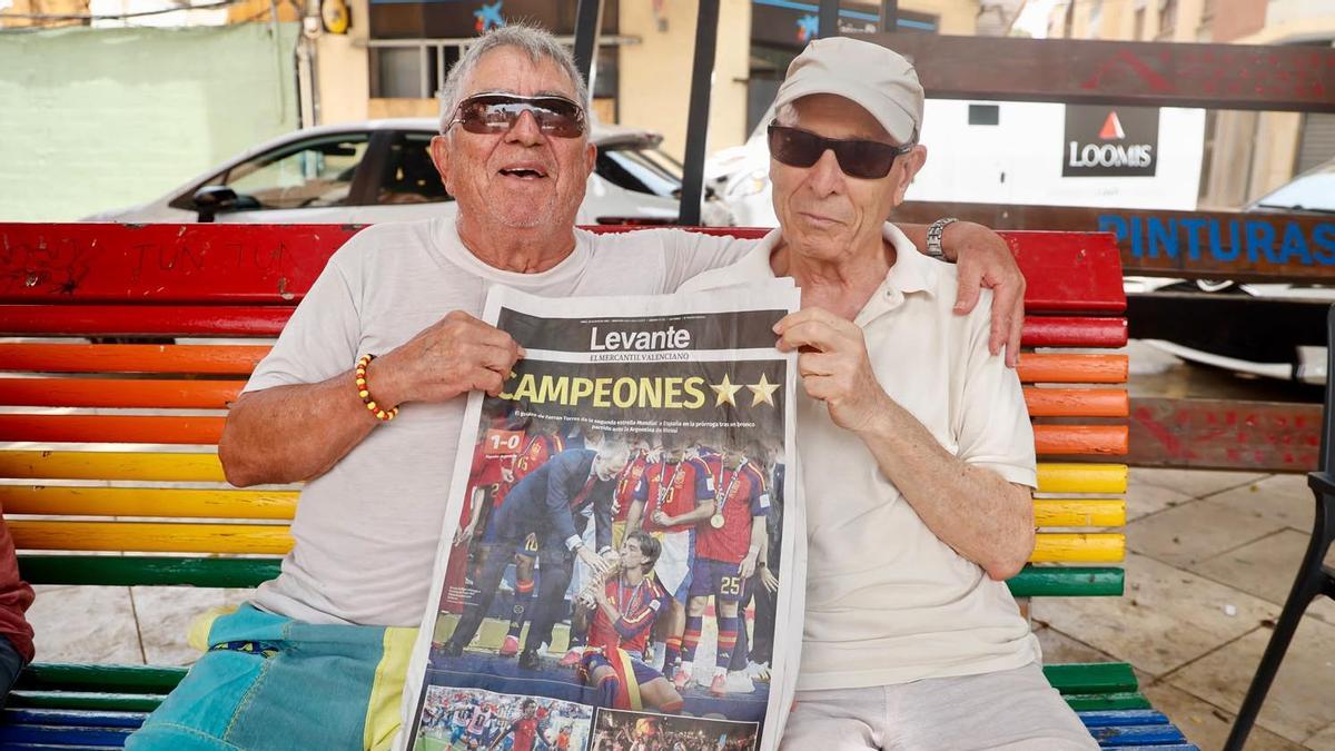 Me siento muy orgulloso de mi nieto