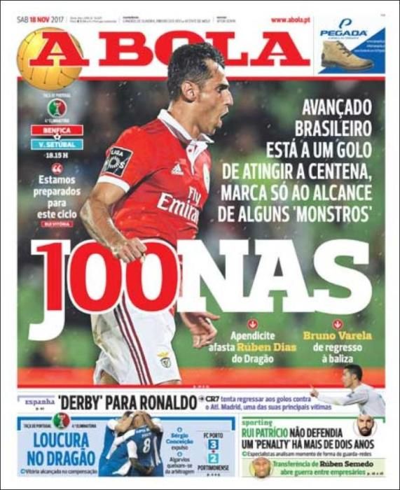 Portadas sábado 18 de noviembre de 2016