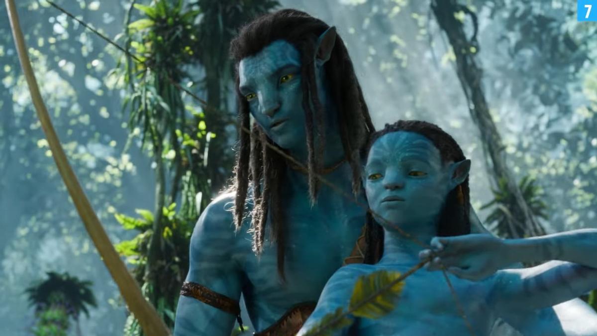 Captura del tráiler de 'Avatar: El sentido del agua'