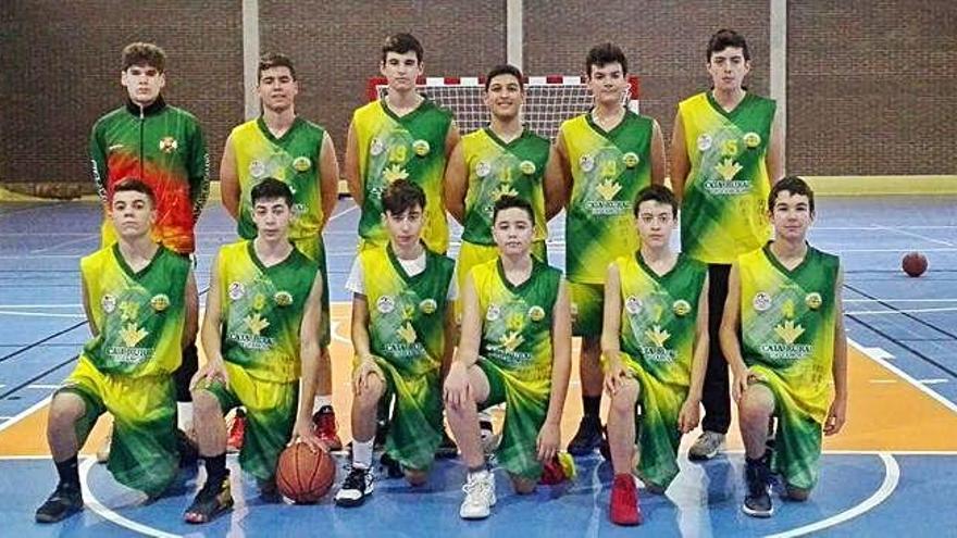 Plantilla Cadete del Fundación Caja Rural.