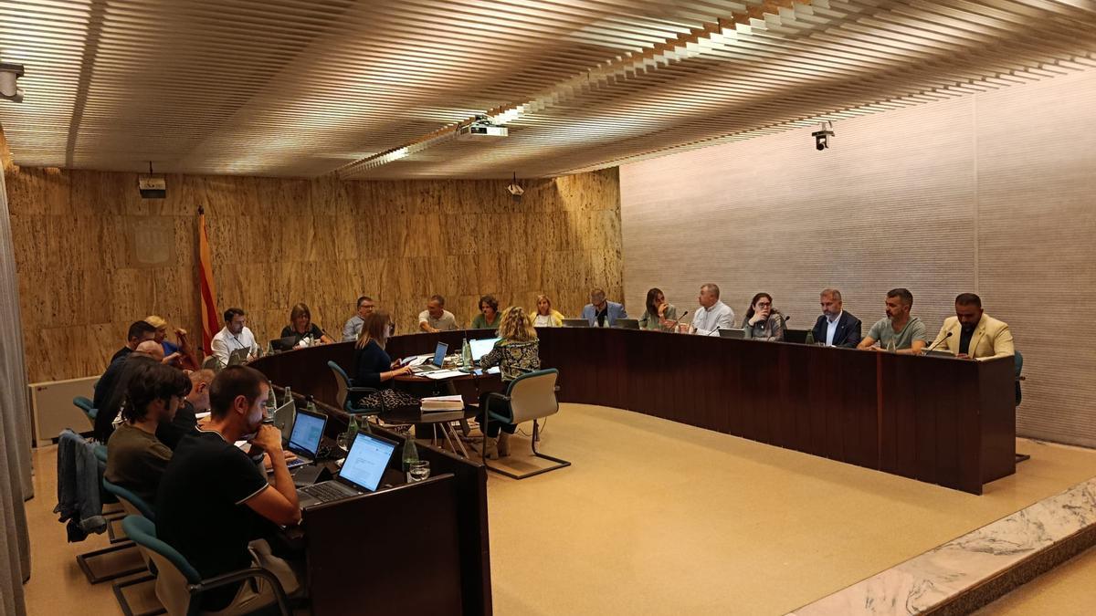 Una imatge d'un ple recent de Salt.