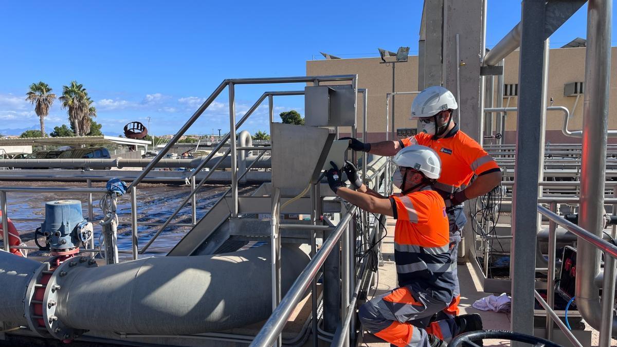 La Estación Depuradora de Aguas Residuales (EDAR) de Arenales del Sol, donde se desarrollará el proyecto.