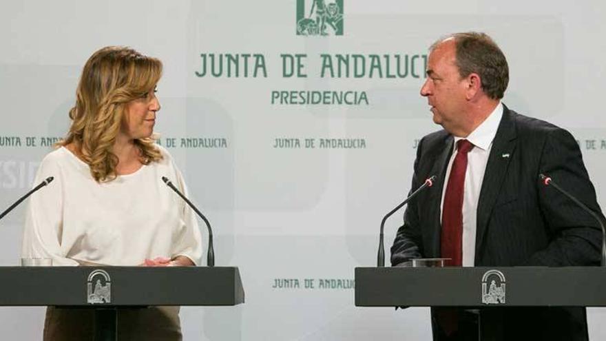 Monago y Díaz piden un diálogo multilateral sobre financiación