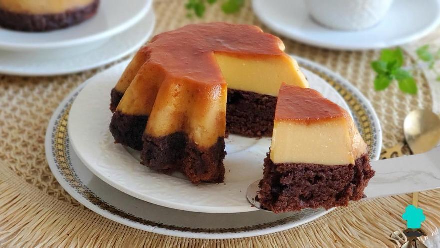 Chocoflan o pastel imposible: cómo conseguir dos capas perfectas sin que se mezclen ni se desmonten