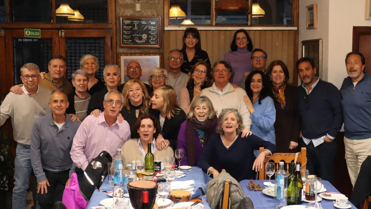 Comida de celebración de la primera promoción del colegio Martín Codax