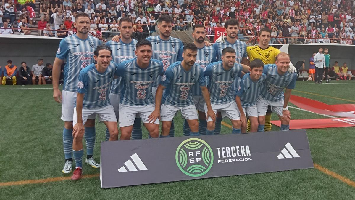 Once inicial de La Unión en su partido ante L'Entregu