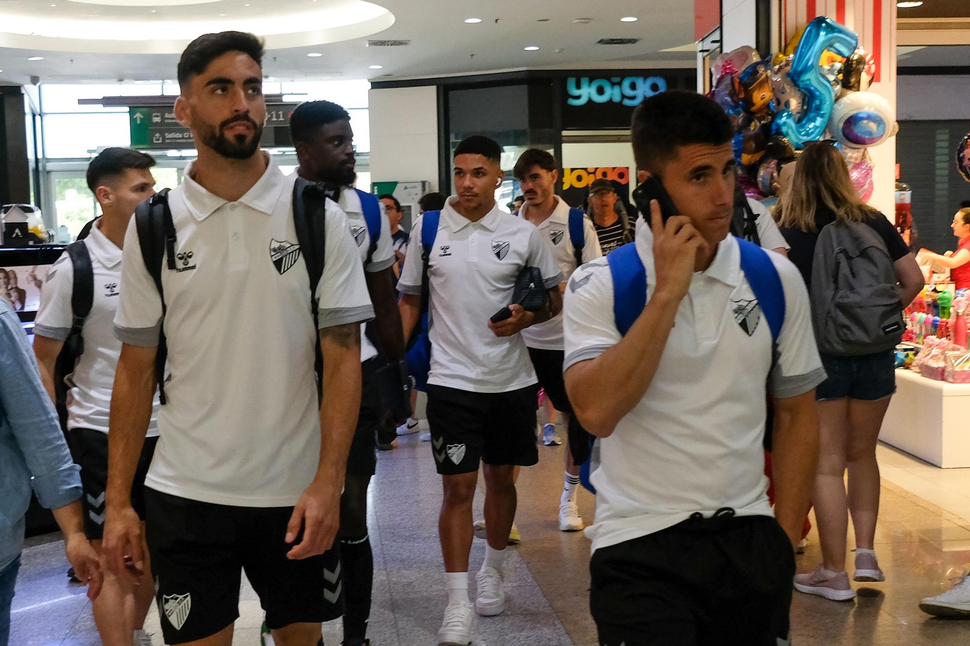 El Málaga CF pone rumbo a Ponferrada